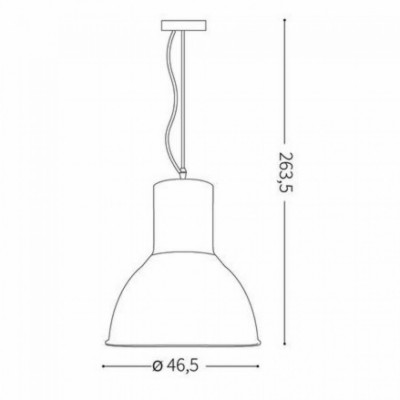 Подвесной светильник Ideal Lux BREEZE SP1 BIG 232041
