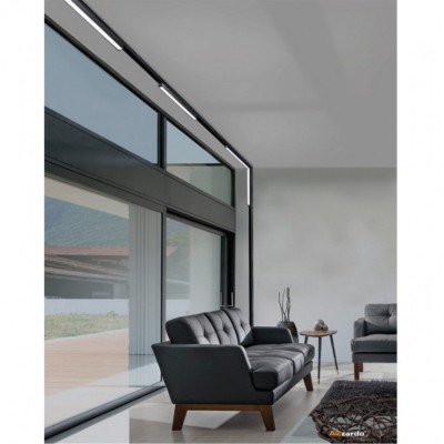Трековий світильник AZzardo SAGA TRACK MAGNETIC CORNER B 24W MILKY120 4000K WH AZ4620