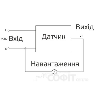 Фотоэлемент Feron LXP03/SEN27 белый