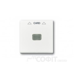 Накладка карточного выключателя  ABB Basic 55 белый, 1792-94-507