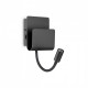 Бра - спот Ideal Lux PROBE AP2 NERO 237930