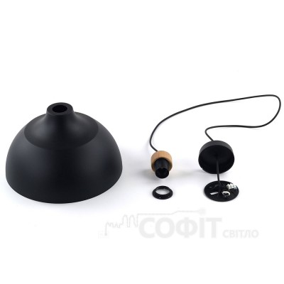 Підвісний світильник TK Lighting CAP BLACK, 2071