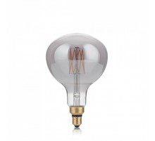 Лампочка Ideal Lux E27 VINTAGE XL 04W GLOBO D095 FUME' 2200K 204505