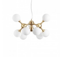 Люстра Ideal Lux NODI SP9 OTTONE SATINATO 241036
