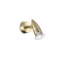Бра-спот Ideal Lux ALFA AP1 OTTONE SATINATO 285009