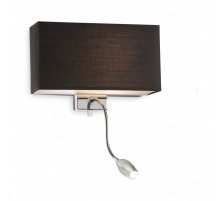 Бра-спот Ideal Lux HOTEL AP2 NERO 035956