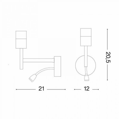 Підстава Ideal Lux Set up map2 259819