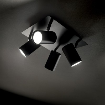 Спот Ideal Lux SPOT PL4 BIANCO 156774 Спот Ideal Lux SPOT PL4 BIANCO 156774