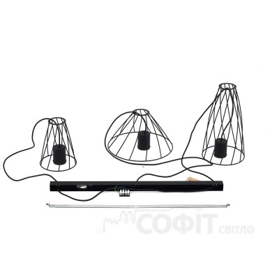 Підвісний світильник TK Lighting MODESTO BLACK, 10149