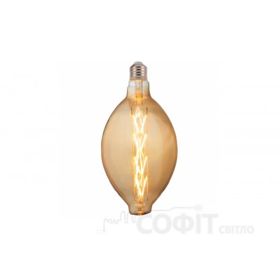 Лампа светодиодная декоративная Horoz "ENIGMA-XL" 8W 2200K 220V E27 Filament Amber