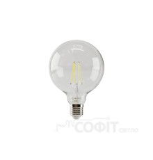 Лампа светодиодная G125 Velmax Filament 8W E27 4100К 220V 21-47-18
