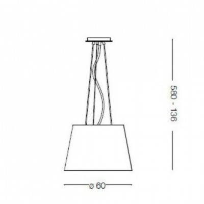 Люстра Ideal Lux NORDIK SP6 161662