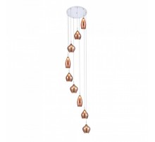 Люстра AZzardo AMBER MILANO 9 COPPER AZ3134