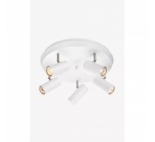 Спот MarkSlojd Sweden TORINO Ceiling 5L White/Steel 107781