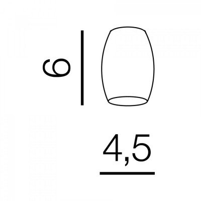 Плафон AZzardo TENTOR CHALICE WHITE AZ3100