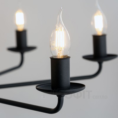 Люстра подвесная TK Lighting LIMAL BLACK, 4613