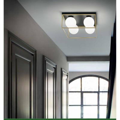 Потолочный светильник Ideal Lux LINGOTTO PL2 198149 Потолочный светильник Ideal Lux LINGOTTO PL2 198149