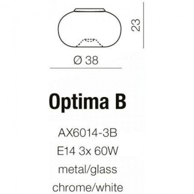 Потолочный светильник AZzardo OPTIMA B AZ0182