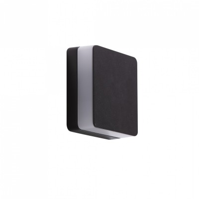 Уличный светильник AZzardo ENOK SQUARE WALL 3000K BK AZ4461