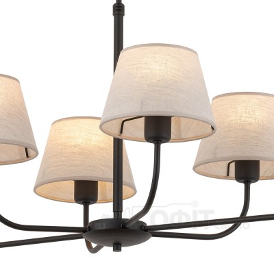 Люстра подвесная TK Lighting CHICAGO LINEN, 3999