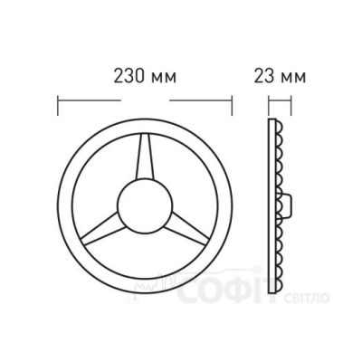 Светодиодный модуль MAXUS 1-MLM-2441-C Led Module 24W 4100K Circle Ремнабор