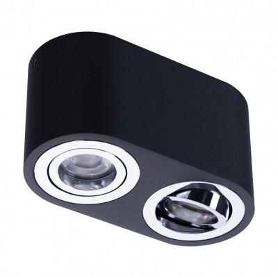Точечный светильник AZzardo BRANT 2 BLACKCHROME AZ2930