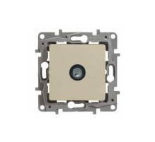 Розетка TV проходная 14 дБ, 5-862 мГц, слоновая кость, Legrand Etika 672363