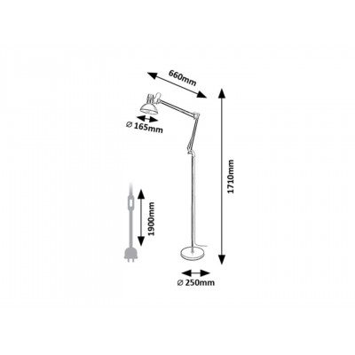 Торшер Rabalux 2197 Aristeo