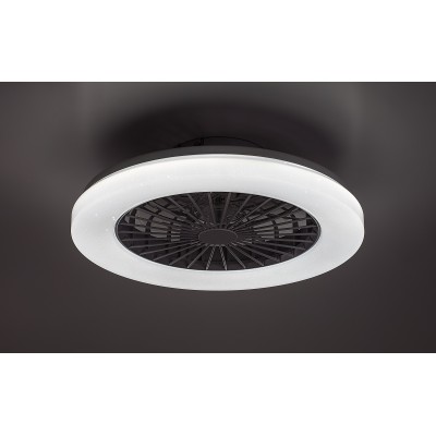 Потолочная люстра с вентилятором Rabalux 71333 Dalfon 2 RGB LED/48W/230V 3000-6500K + пульт Потолочная люстра с вентилятором Rabalux 71333 Dalfon 2 RGB LED/48W/230V 3000-6500K + пульт