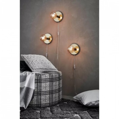 Бра MarkSlojd Sweden DISC Wall/Ceiling 1L Brass 106154