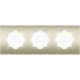 Рамка 3 поста ABB Cosmo титаниум 612-011400-227