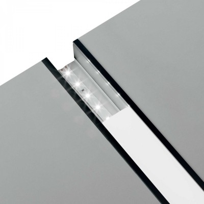 LED профіль Ideal Lux VISION TRIM PROFILO 2000 мм BK 270470