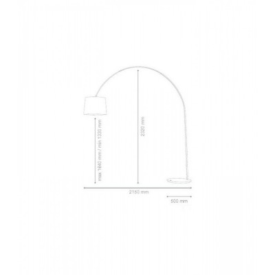 Торшер Ideal Lux DORSALE MPT1 BIANCO 286686