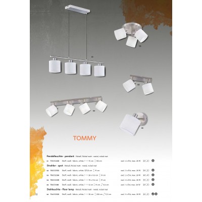 Настенный светильник Trio R80331001 Reality Tommy Настенный светильник Trio R80331001 Reality Tommy