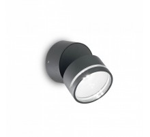 Бра Ideal Lux OMEGA AP ROUND ANTRACITE 4000K 172552