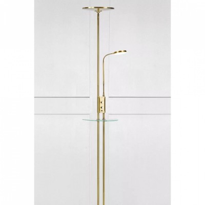 Торшер MarkSlojd Sweden FRIEND Uplight 2L LED Antique Brass USB 107009