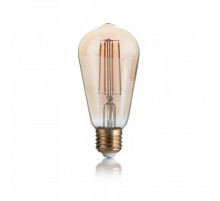 Лампочка Ideal Lux E27 VINTAGE 04W CONO AMBRA 2200K DIMM 223919
