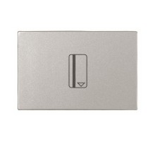 Вимикач картковий ABB Zenit срібний, N2214.1 PL