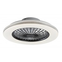 Стельова люстра з вентилятором Rabalux 71330 Dalfon 2 LED/48W/230V 3000-6500K + пульт 