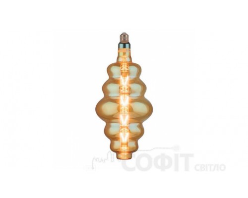 Лампа світлодіодна декоративна Horoz "ORIGAMI-XL" 8W 2200K 220V E27 Filament Amber
