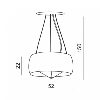 Подвесной светильник AZzardo COSMO CLEAR AZ0846