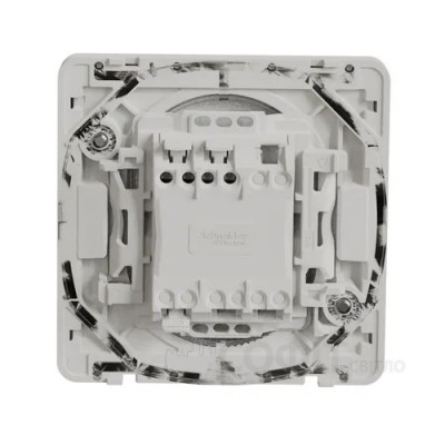 Механизм переключателя влагозащищенный IP55, белый, Schneider Electric Mureva Styl, MUR39723