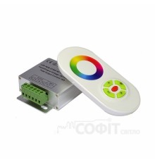Контролер RGB для світлодіодної стрічки 18А RF White (Touch) №55