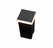 Вуличний світильник AZzardo ALF SQUARE 3000K BK AZ4465
