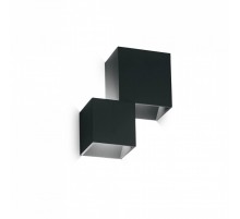 Архитектурное освещение Ideal Lux RUBIK AP2 NERO 4000K 180045
