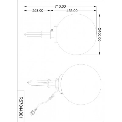 Уличный светильник Trio R57044001 Reality Bolo Уличный светильник Trio R57044001 Reality Bolo