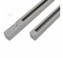 Трековый шинопровод AZzardo TRACK SET 2M END POWER END CAP WHITE AZ2988