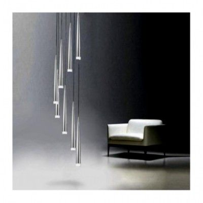 Подвесной светильник AZzardo STYLO 8 CHROM AZ0257