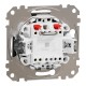 Кнопковий вимикач для жалюзі, без фіксації, чорний, Sedna Design & Elements SDD114114, Schneider Electric