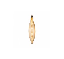 Лампа светодиодная декоративная Horoz "ELLIPTIC" 8W 2200K 220V E27 Filament Amber